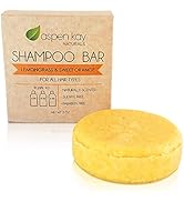 Solid Shampoo Bar, Made With Natural & Organic Ingredients, Sulfate-Free, Cruelty-Free & Vegan, A...