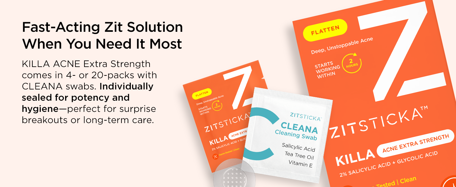 ZitSTicka KILLA ACNE Extra Strength