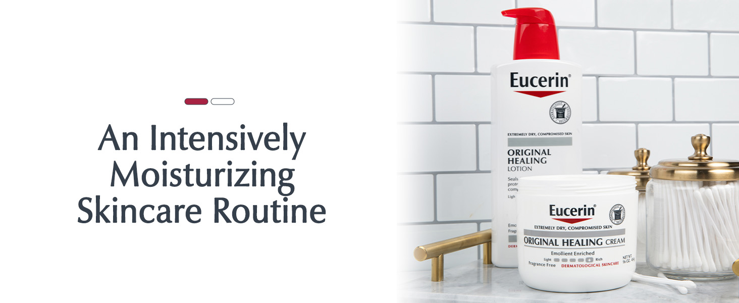 An intensively moisturizing skincare routine