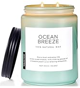 M&SENSE Candle Ocean Breeze Scented, 19.4oz 110 Hour Long Lasting Candle, 2 Wick Pineapple & Mang...