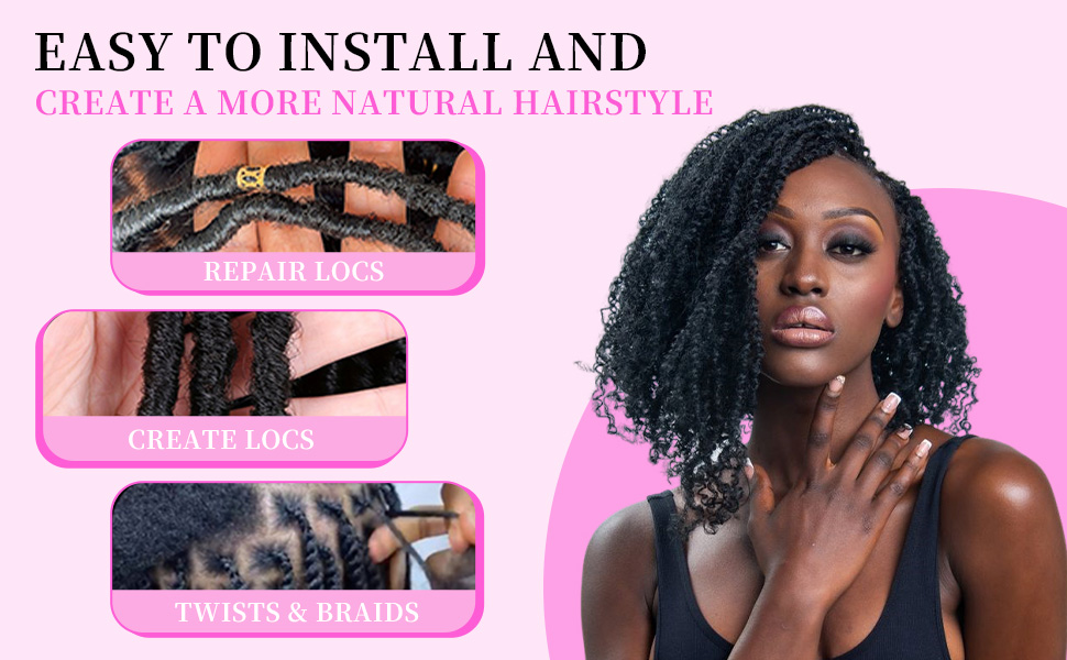 afro kinkys bulk human hair