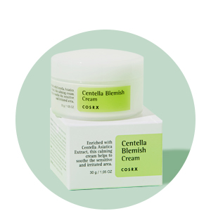 COSRX Centella Cica Facial Blemish Cream for Scars and Acne Marks Reduce Smooth Skin Korean Skincare