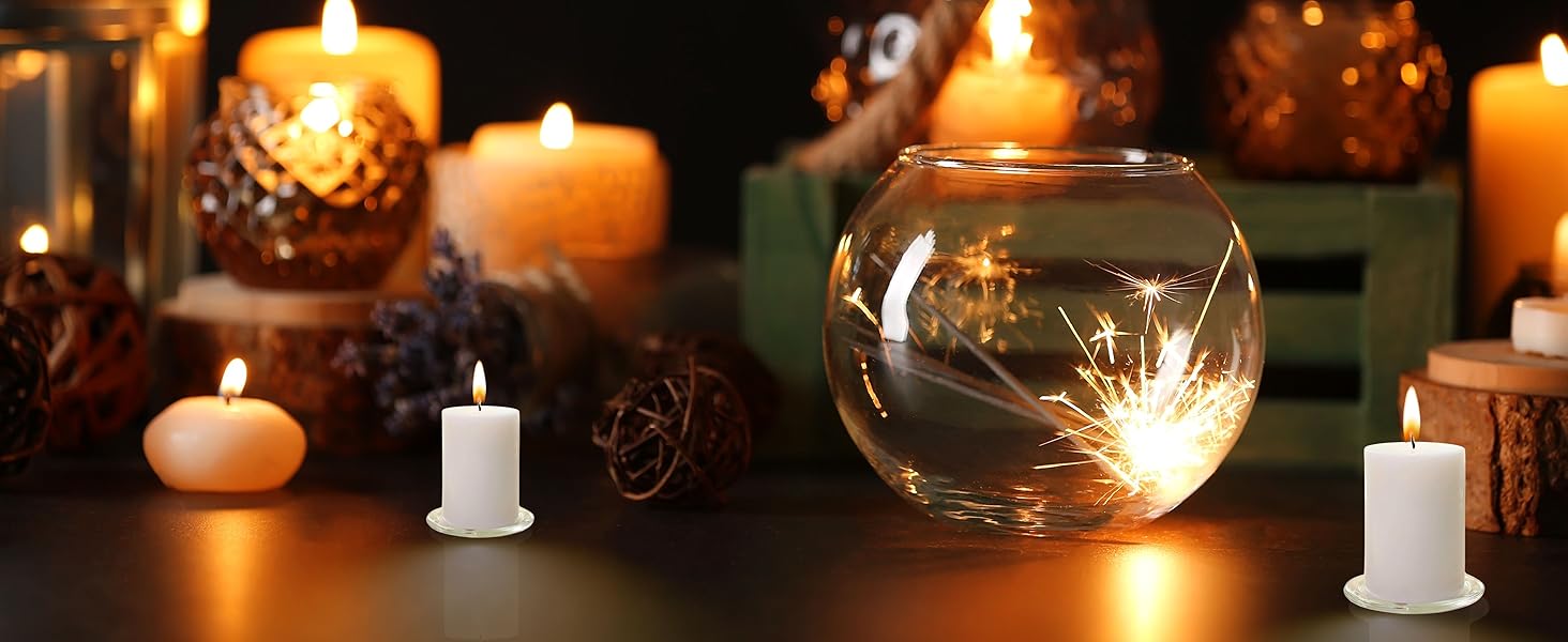 high pillar candle set