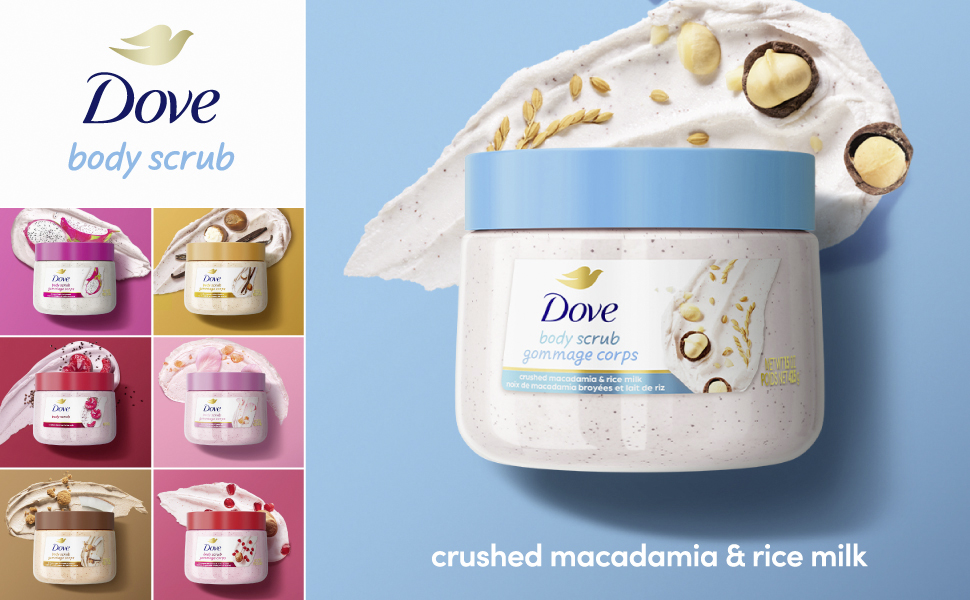 Crushed macadamia & rice milk
