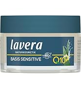 lavera Anti-Aging Night Cream with innovative natural composition of coenzyme Q10, jojoba oil & s...