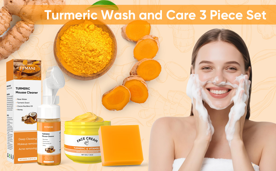 turmeric wash and care