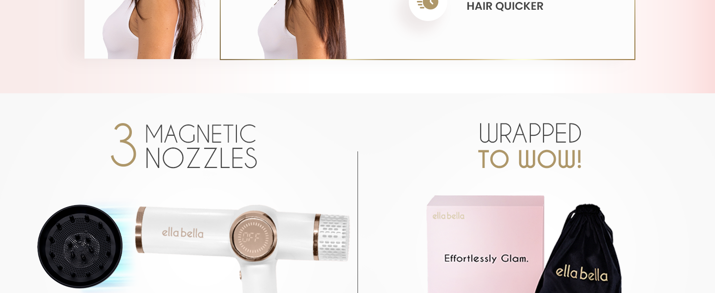 White Hair Dryer Premium