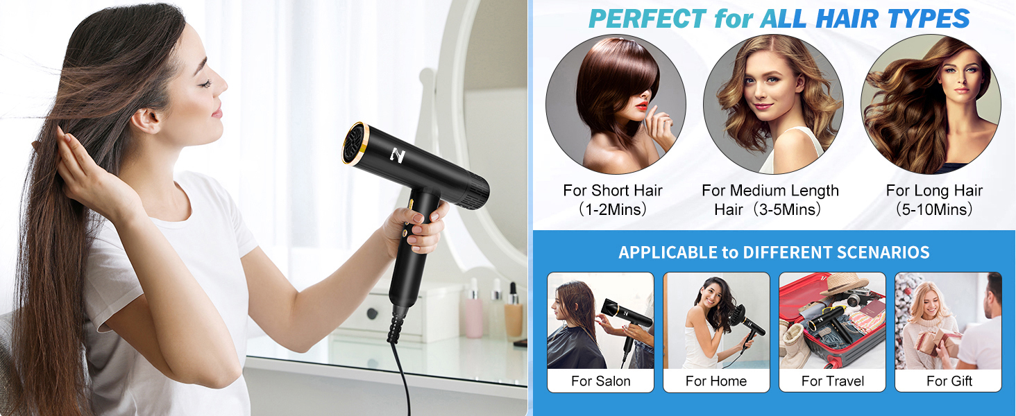 lightweight blow dryer