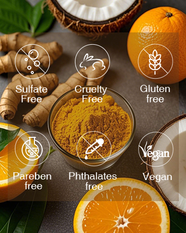 turmeric scrub