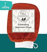 Natural Elephant Exfoliating Hammam Glove - Pure Black