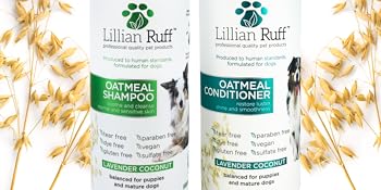 oatmeal shampoo conditioner pets dogs puppy conditioner grooming bath wash fur coat smelly vet 