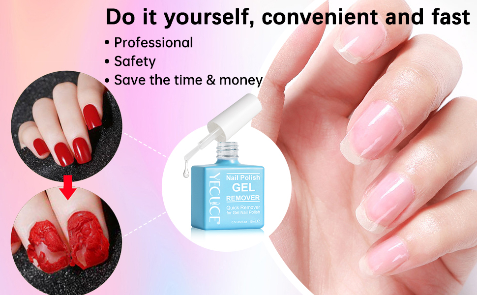 GEL NAIL POLISH REMOVR