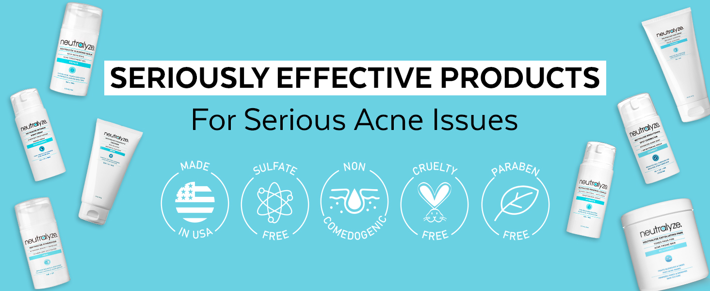 Neutralyze Seriously Effective Products for Serious Acne Issues