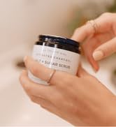 charcoal sugar scrub