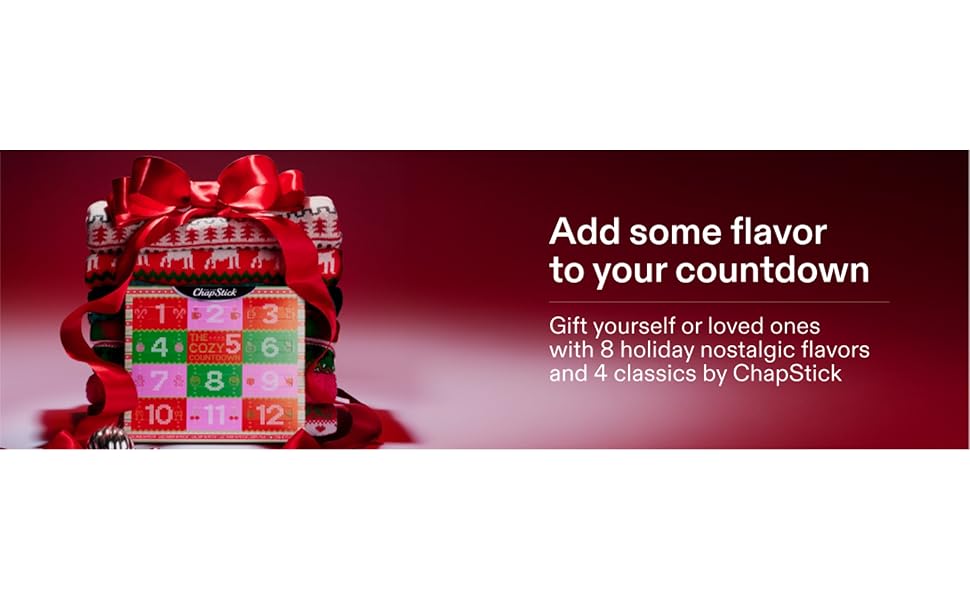 Add some flavor to your countdown, gift yourself or loved ones