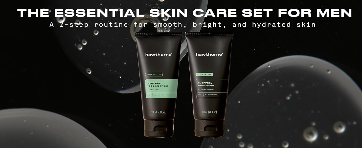 mens face care, mens skin care kit hawtthorne men face mens skincare gift set acne face wash for men