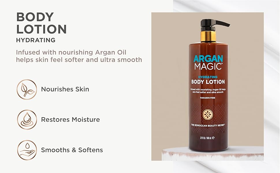 Argan Magic Hydrating Body Lotion