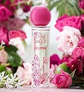 lollipink bottle with flowers