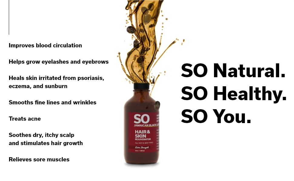 so jamaican black castor oil for hair and skin