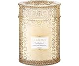 LA JOLIE MUSE Fall Candle | Vanilla Bomb Candle –Vanilla, Lemon Zest & Patchouli |19 oz Large Wooden Wick | Natural Soy Wax | 90 Hours Clean Burn | Gift-Ready for Autumn Hosting | Seasonal Home Décor