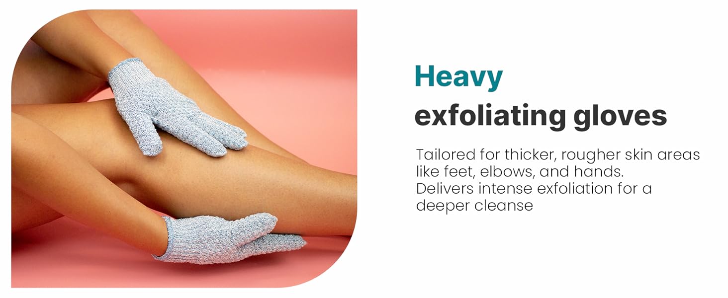 exfoliating glove exfoliate gloves shower bath for exfoliation women men exfoliant wash body
