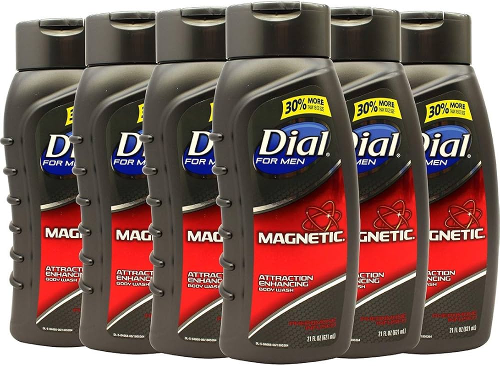 Dial for Men Body Wash, Magnetic Pheromone Infused Attraction Enhancing  Formula, 21 Fluid Ounces (Pack of 6) : Amazon.ae: Beauty
