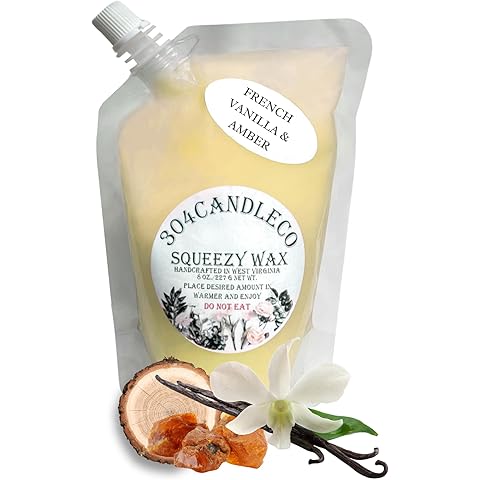 Large Squeeze Soy Wax Melt - 50 SCENTS! - Highly Fragrant & Hand-Crafted - Easy Mix...