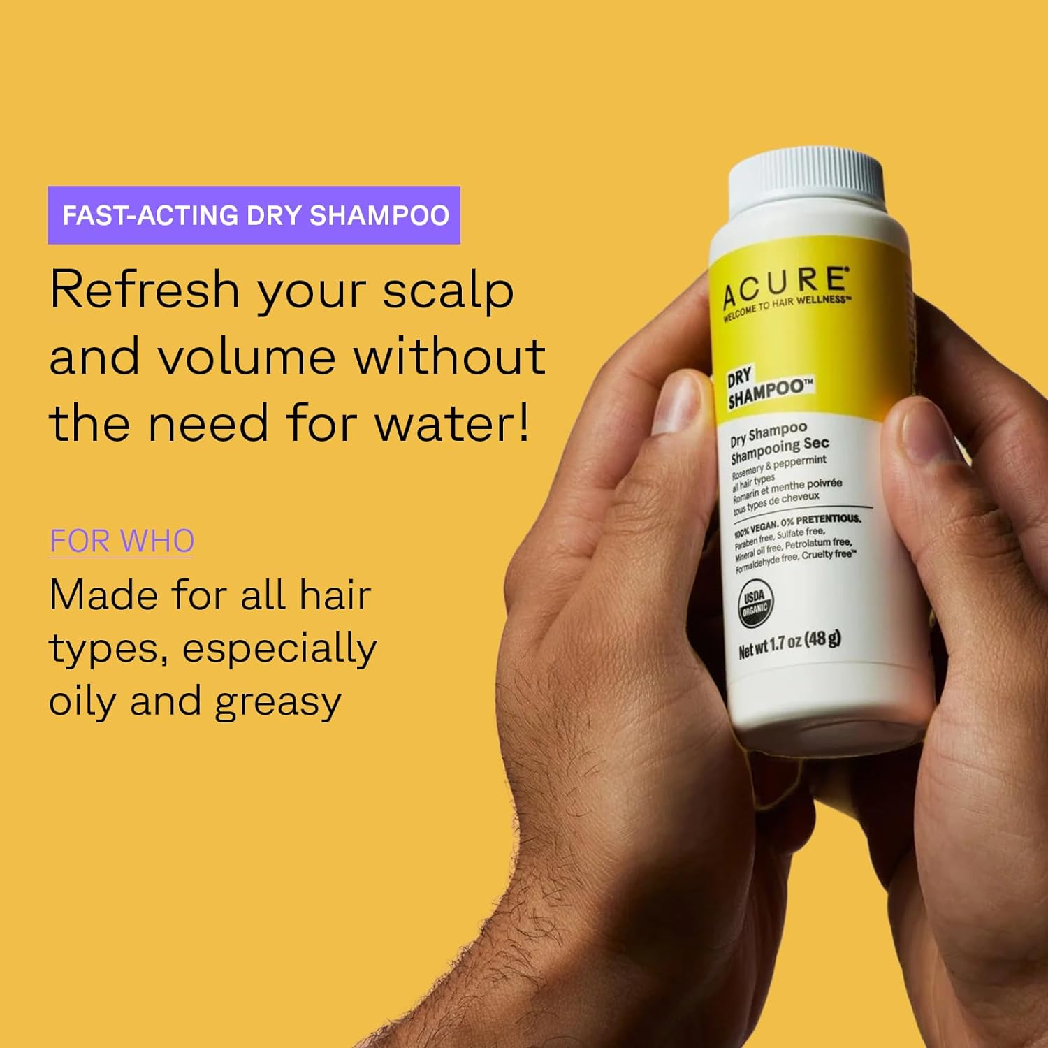 ACURE Dry Shampoo for All Hair Types, 1.7 oz - Nigeria | Ubuy