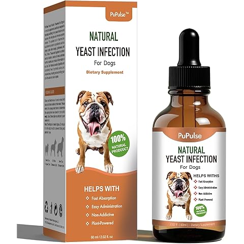 Yeast Infection Treatment for Dogs, Naturally Dog Healthy Itch Relief, Ear Infectio...