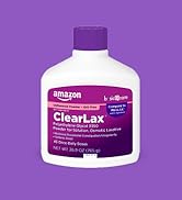 Amazon Basic Care ClearLax Polyethylene Glycol 3350 Powder for Solution, Osmotic Laxative, Reliev...