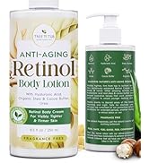 Tree to Tub Retinol Body Lotion - Hydrating Retinol Body Cream, Retinol Advanced Firming Cream w/...