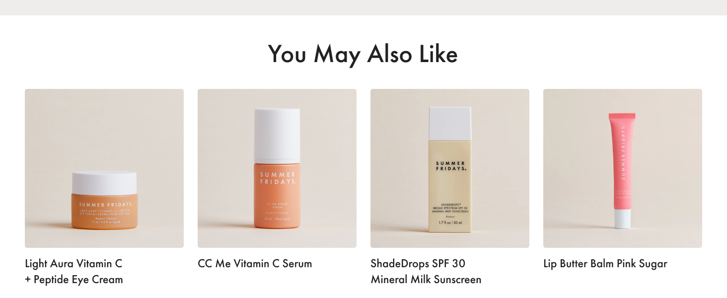 Pairs well with Jet Lag Mask, Super Amino Gel Cleanser, Lip Butter Balm Vanilla, and ShadeDrops
