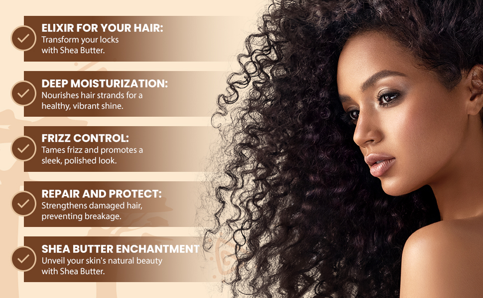 African Shea Butter for Hair