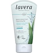 lavera basis sensitiv wash gel aloe vera & jojoba - Revitalizes & refreshes - Vegan plant active ...