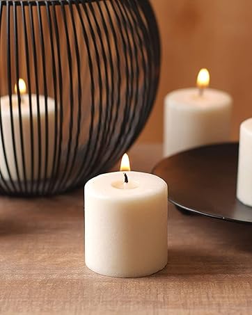 Hosley unscented votive candles