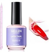 Gellen Liquid Latex for Nails, Peel Off Cuticle Guard for Nail Polish Skin Barrier Protector Nail...