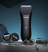 MENHOOD Balls Trimmer for Men Grooming Trimmer 1.0 Groin Trimmer for Men with Skin-Friendly Ceram...