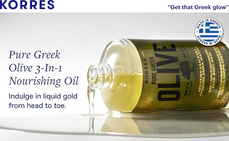 Pure Greek Olive 3-In-1 Nourishing Oil