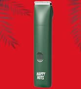 HAPPY NUTS The Lumberjack Electric Groin & Body Hair Trimmer for Men - Mens Body Groomer Kit for ...