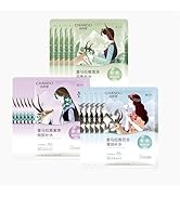 CHANDO HIMALAYA Sheet Mask (26mlx5PCS) Pack of 3 - Lily Hydration Sheet Mask/Comfrey Pore-Tighten...