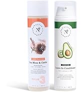 NaturAll Avocado & Kiwi Leave In Conditioner & Sea Moss & Chebe Curl Cream- Hair Styling Products...