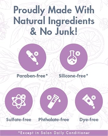Produly made with natural ingredients