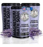 3 Pack Bundle: Coach Soak Recovery Bath Soak - Epsom Salt Bulk - Bath Salts Bulk - 3 Pack Bundle ...
