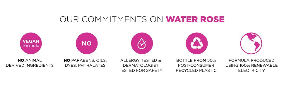micellar water with rose water for hydration
