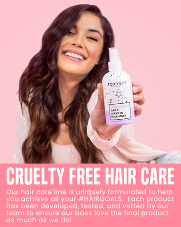 foxybae hair care 12 in 1 hair mask for dry damaged hair dry shampoo