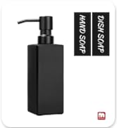 Black Soap Dispenser for bathroom