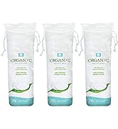 Organyc 100% Organic Cotton Rounds -Chemical Free, For Sensitive Skin (210...
