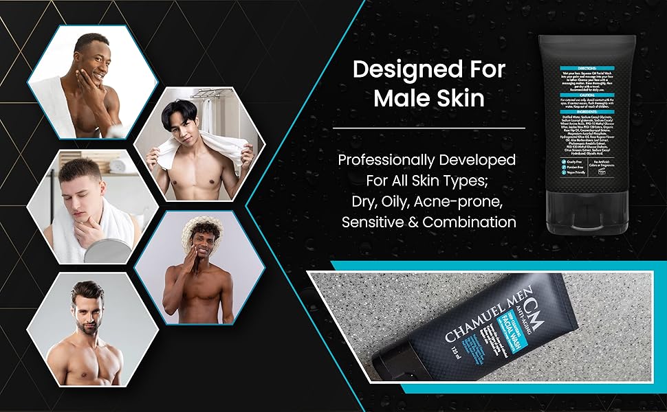 exfoliating for oily skin mens aloe charcoal men beardo daily menthol eczema mentholatum acnes