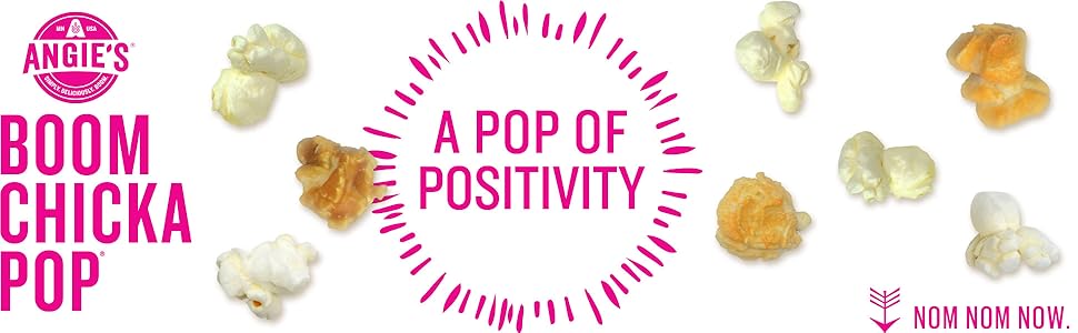 A Pop of Positivity with Angie's BOOMCHICAKPOP Kettle Corn Popcorn