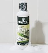 Herbatint Normalizing Shampoo covered in suds in the shower